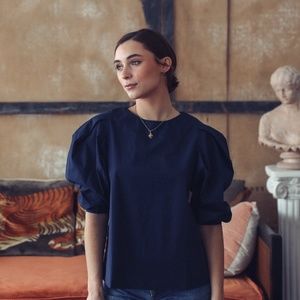 Mille Lila Top in Midnight Size S